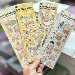 Stickers Afelpados Capybara CHZ 1574 c/u