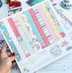 Block Scrap 25x25 cm 24 H + Die Cutes