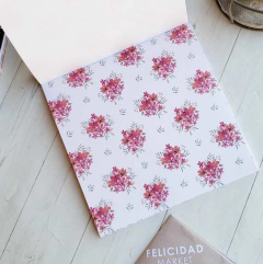 Block Origami Botanical x 120 h 80 g 15 x 15 cm Felicidad - tienda online