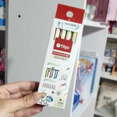 Resaltadores FIT Pastel Doble Punta x 4 Filgo - comprar online