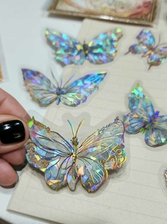 Stickers Pet Mariposas Holo Crystal MO-Car en internet
