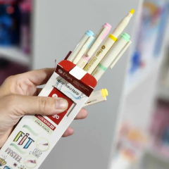 Resaltadores FIT Pastel Doble Punta x 4 Filgo
