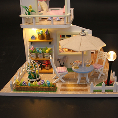 Maqueta Pink Loft P/ Armar +Luces +Cajita Musical DIY M033 - comprar online