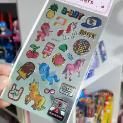 Stickers Metalizados Tramados FED 27321 c/u - tienda online