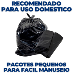 Saco Para Lixo 15 Litros Preto 20 Unidades na internet