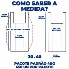 Sacolas verdes reforçadas diversas medidas na internet