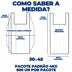 Sacolas verdes reforçadas diversas medidas - MEGA PLÁS DISTRIBUIDORA