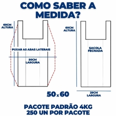 Imagem do Sacolas verdes reforçadas diversas medidas