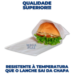 Saco plástico para lanche diversas medidas - comprar online