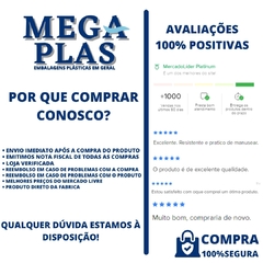 Imagem do Saco plástico para hot-dog diversas medidas