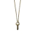 The mini golden key chain