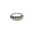 Anillo crossaint silver