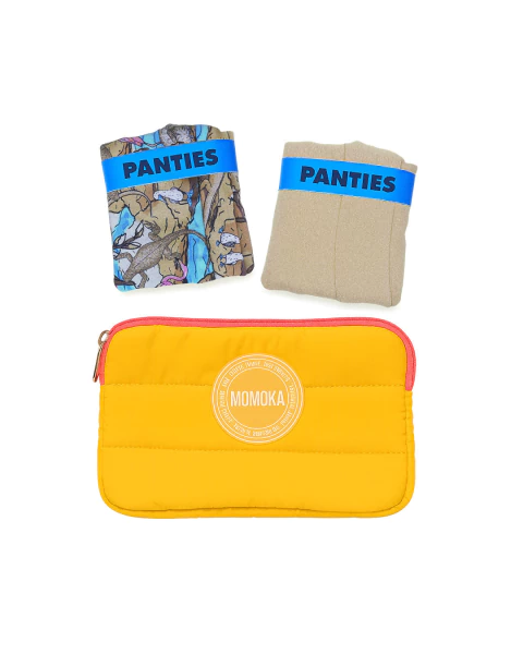 SET 2 / Necessaire mediano + Panties Galápagos y Trigo - comprar online