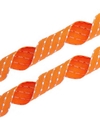 Fita sinimbu pesponto pompom laranja