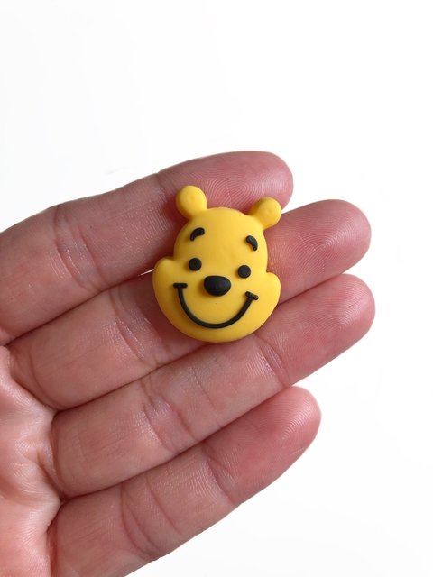Aplique urso pooh emborrachado - 1 unidade