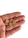 Aplique chaton flor 1cm - 10 unidades