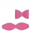 Aplique laço treliça rosa emborrachado - 1 unidade - comprar online