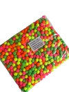 Pompom 1cm colorido neon - 01 pacote com 1000 unidades
