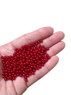 Pérola 4mm cores natal - 25 gramas na internet