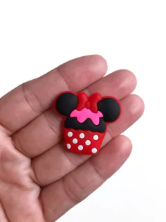 Aplique cupcake minnie emborrachado - 1 unidade