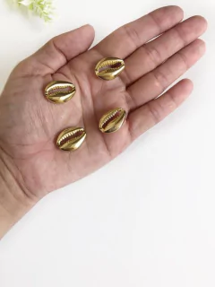APLIQUE MINI BÚZIOS - 1 unidade
