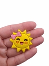 Aplique sol emborrachado - 1 unidade