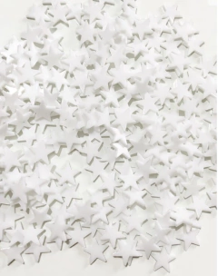 Aplique mini estrela acrílico 1cm - 10 unidades na internet