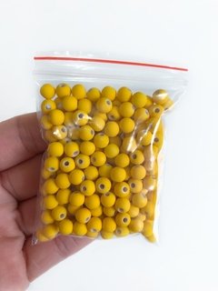 Conta emborrachada 6mm - 25g - Hello Apliques