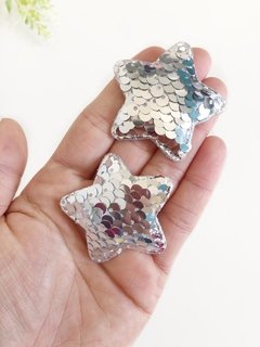 aplique estrela de paetê - 1 unidade