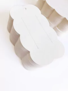 Papeleta nuvem hair clips - 50 unidades