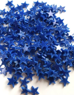 Aplique mini estrela acrílico 1cm - 10 unidades - comprar online