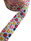 Fita gorgurão estampada volta às aulas 38mm - 1 metro - comprar online