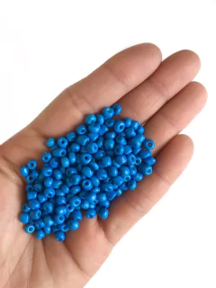 Miçanga de vidro 4mm (6/0) - 50 gramas - comprar online