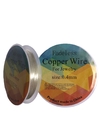Fio arame cabelo de anjo copper wire prata (0.4mm) - 01 rolo com 10 metros
