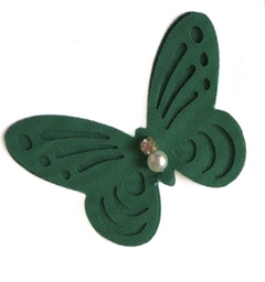 Aplique borboleta tecido - 1 unidade na internet