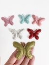 aplique borboleta glitter g - 1 unidade