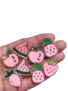Entremeio frutas rosa - 25 gramas