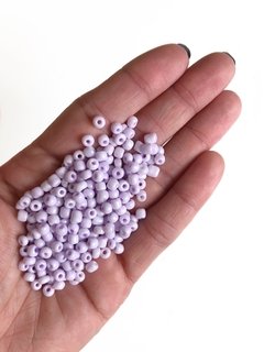 Miçanga de vidro 3,6mm (6/0) - 50 gramas - comprar online