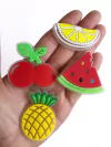 Aplique frutas emborrachadas g - 1 unidade
