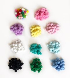 Pompom 10mm - 100 unidades