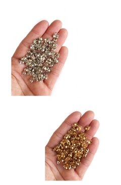 terminal tips haste duplo (7x4mm) - 6 gramas