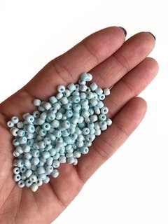 Miçanga de vidro 3,6mm (6/0) - 50 gramas na internet