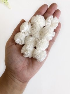 pompom de malha 2,5 cm - 10 unidades - comprar online