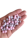 Conta 8mm cores Páscoa - 50 gramas