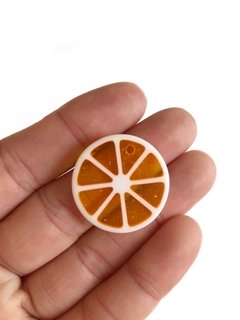 Pingente laranja - 1 unidade
