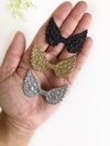 aplique asa glitter - 1 unidade