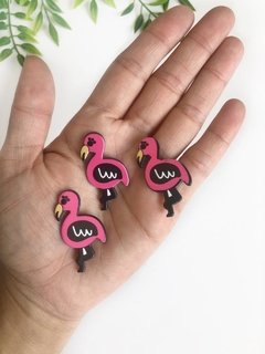 aplique flamingo - 1 unidade