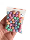 Conta candy fosca 8mm - 50 gramas