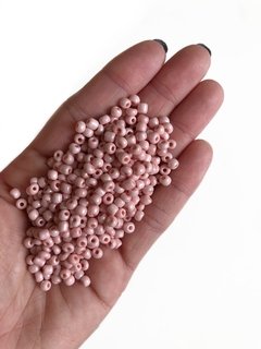 Miçanga de vidro 3,6mm (6/0) - 50 gramas - loja online