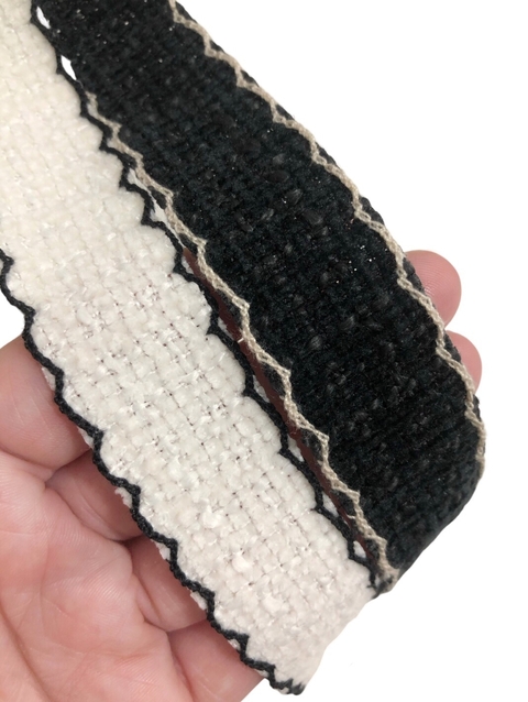 Fita luxo 22mm (modelo 2) - 1 metro